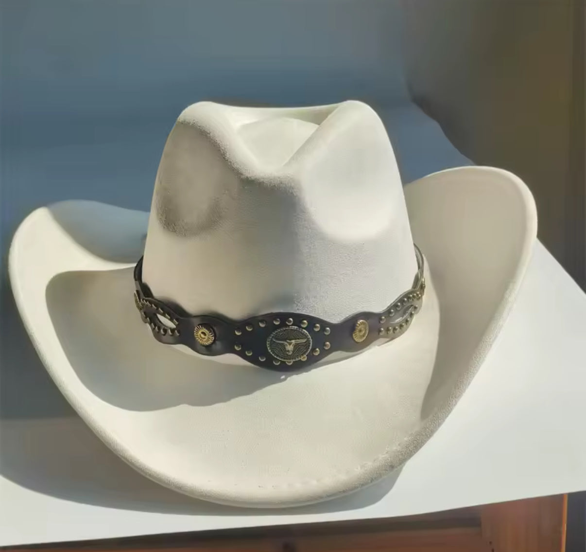 Vegan Suede Autumn Cowboy Hat
