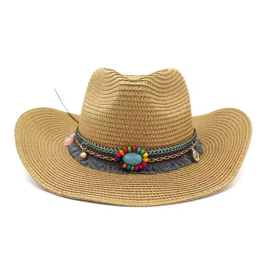Cowboy Straw Hat - Accessorizmee
