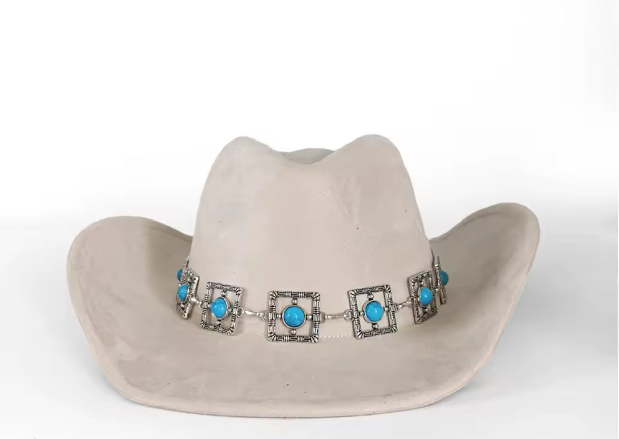 Premium Parly Suede Cowboy Hat