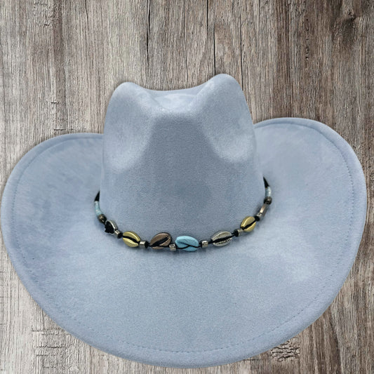 Sky Suede Cowboy Hat - Accessorizmee