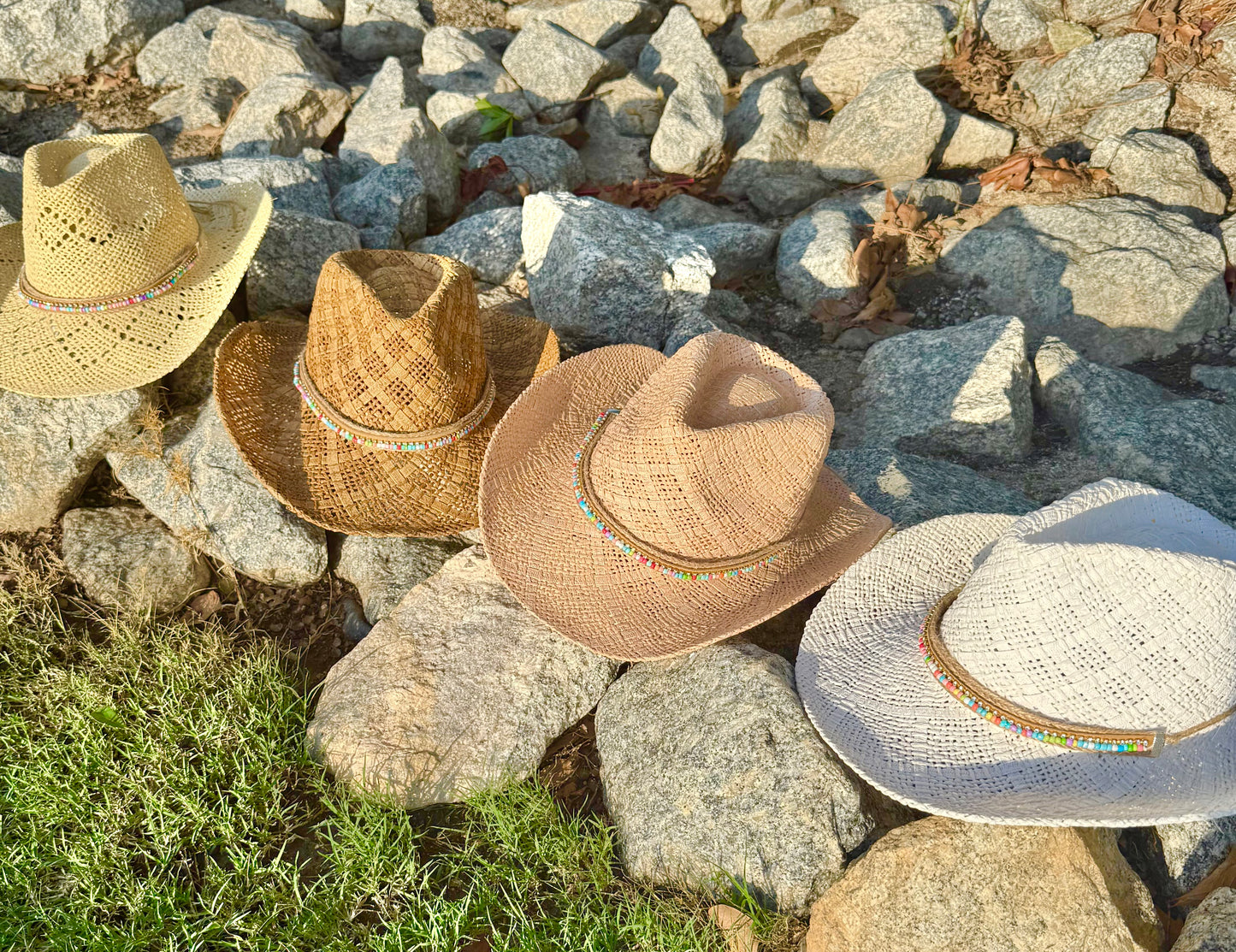 Relaxed Straw Cowboy Hat