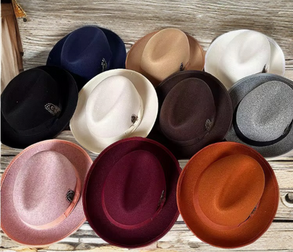 The Feathered Dapper Hat - Classic Design, Comfortable Fit, Perfect for Everyday Wear