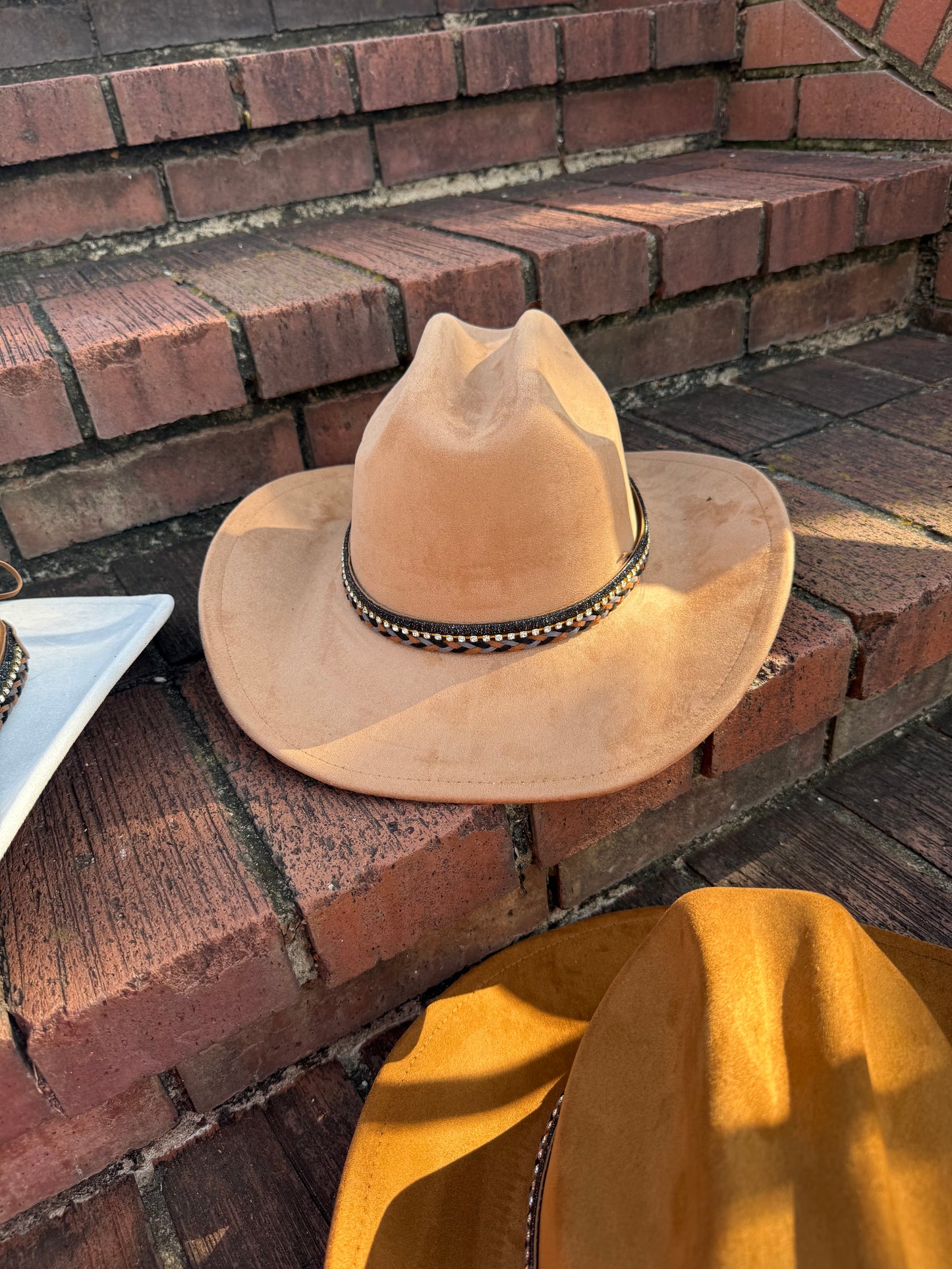 Premium Retro Suede pinched Cowboy Hat