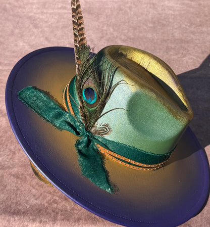 Custom Mardi Rex Fedora Hat