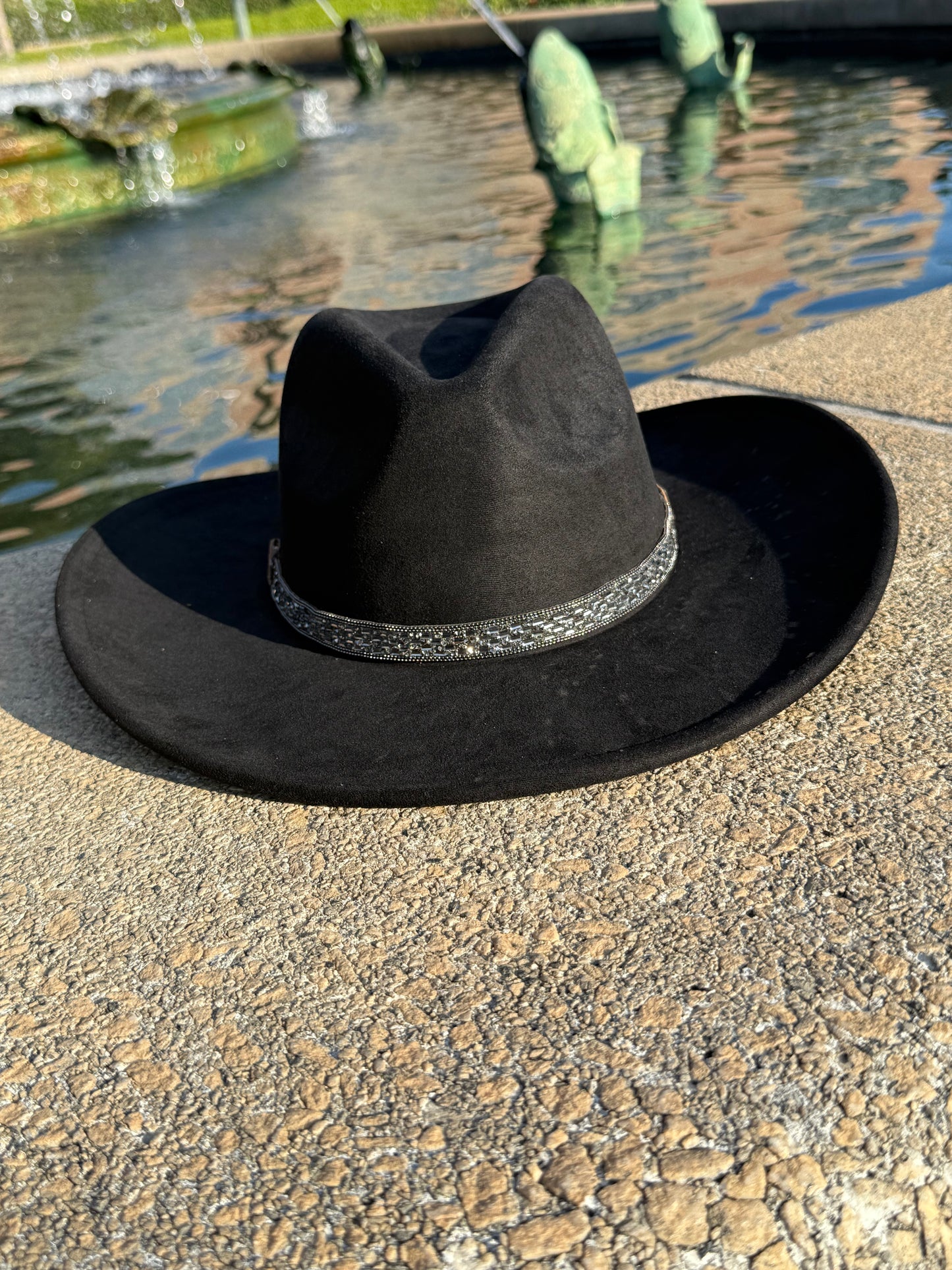 Night Rise Suede Cowboy Hat