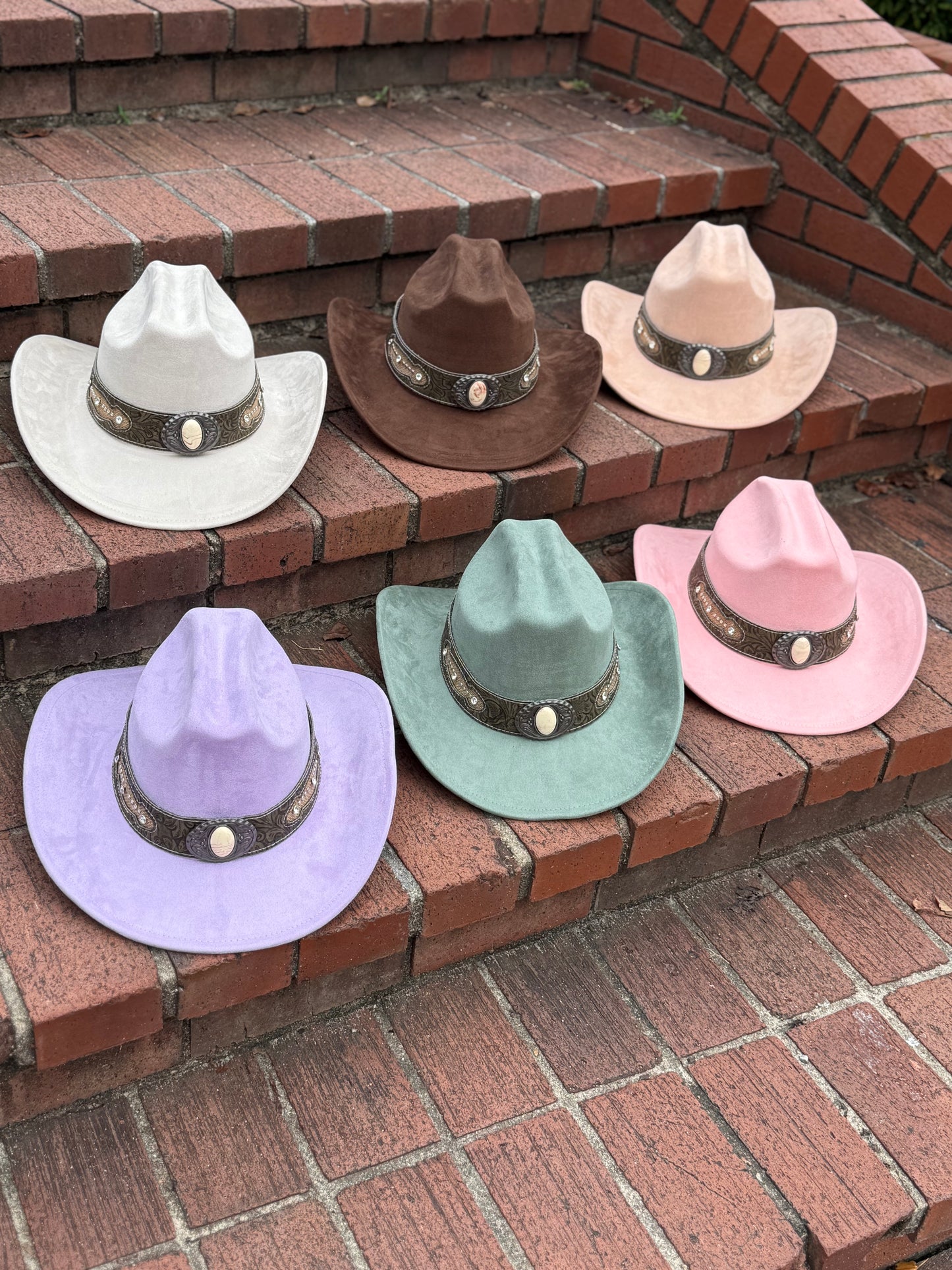 Premium Suede Cowboy Hat - Depths Design,  Unisex ,Adjustable & Stylish Suitable for Pyrography, Laser Engraving