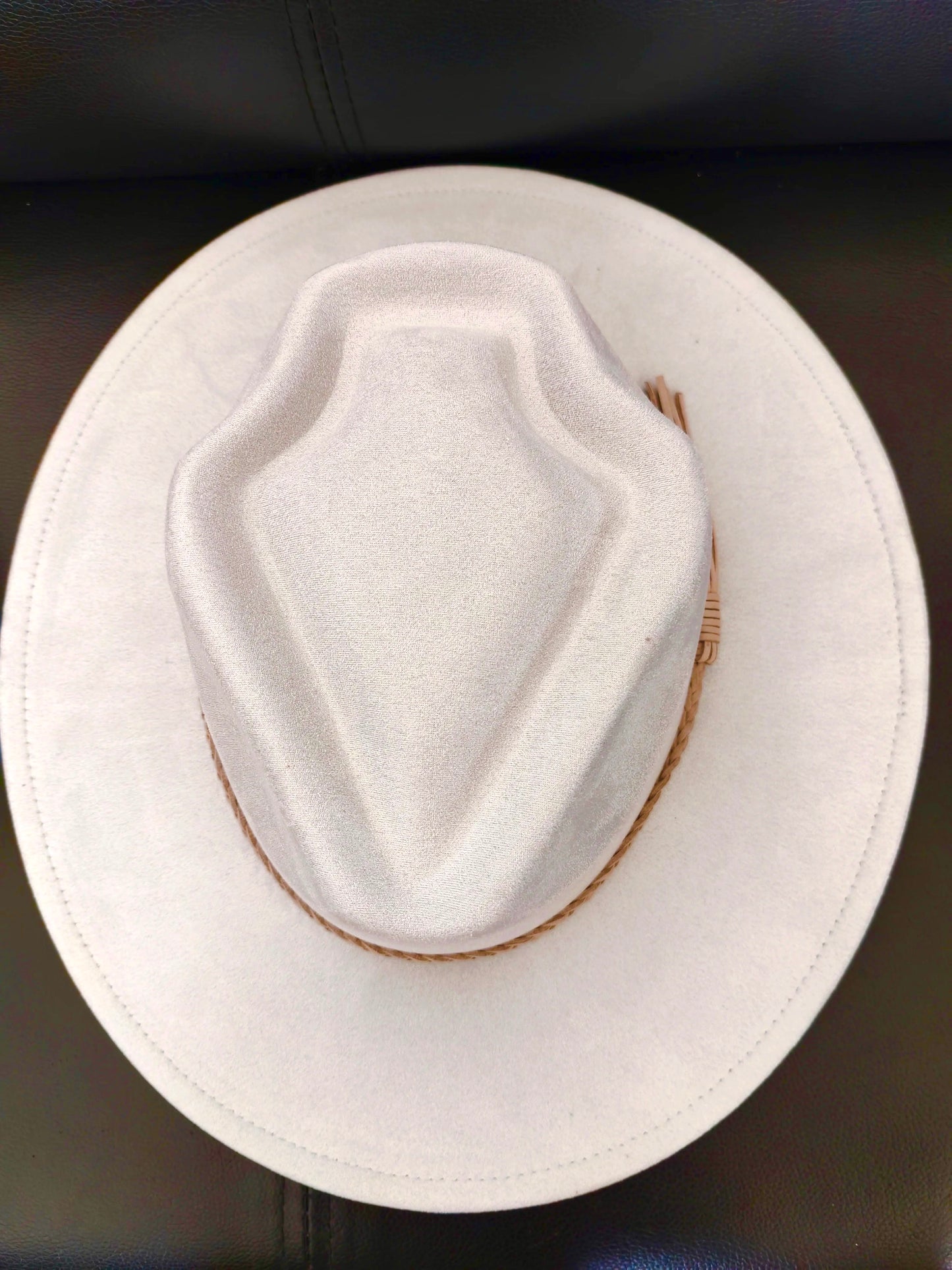 Arrowhead widebrim Vegan Fedora Hat