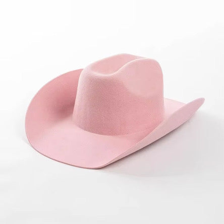 100% Wool Cowboy Hat Solid, Solid Cowboy Hat for Burning