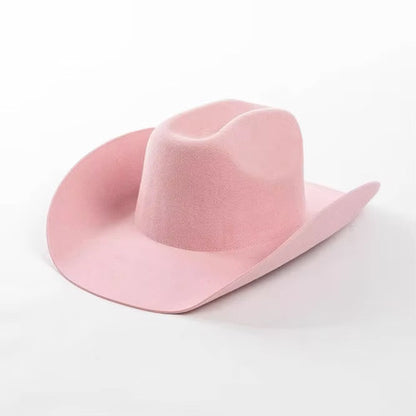 100% Wool Cowboy Hat Solid, Solid Cowboy Hat for Burning