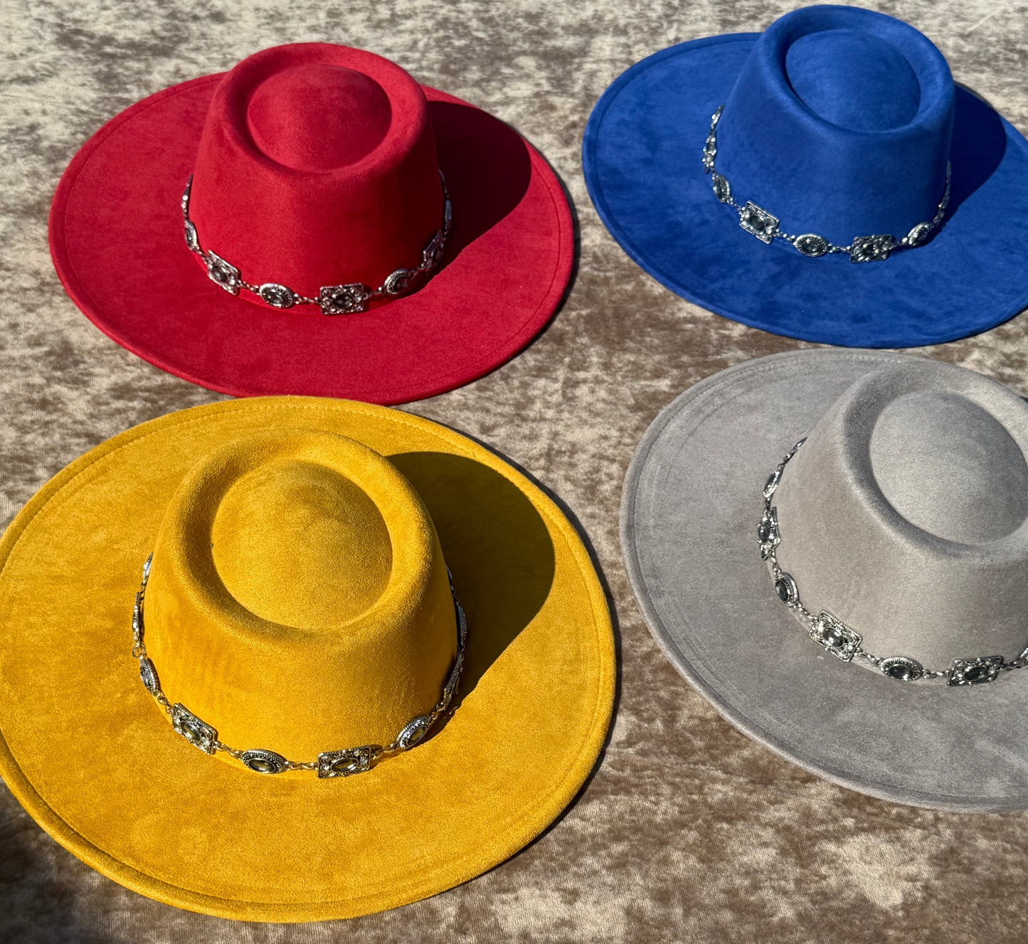 Round Boater Brim Diamond Dust Hat -Unisex ,Adjustable & Stylish Suitable for Pyrography, Laser Engraving