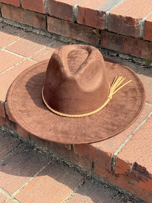 Everyday premium Suede Fedora Hat - Accessorizmee