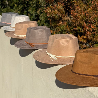 Arrowhead widebrim Vegan Fedora Hat