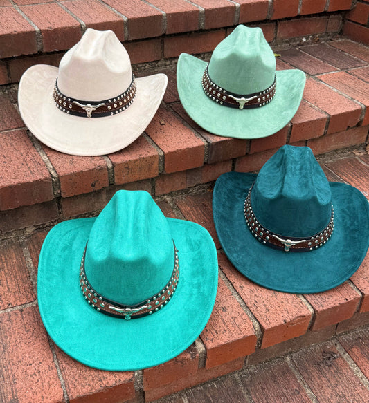 At Dusk Suede Cowboy Hat