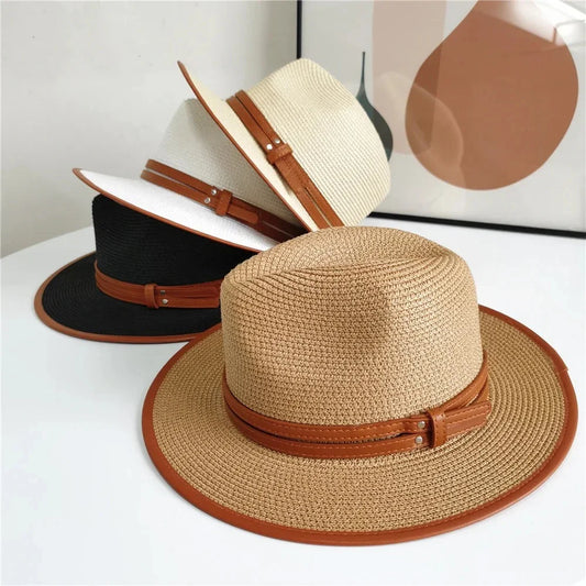 Classic Straw fedora - Accessorizmee