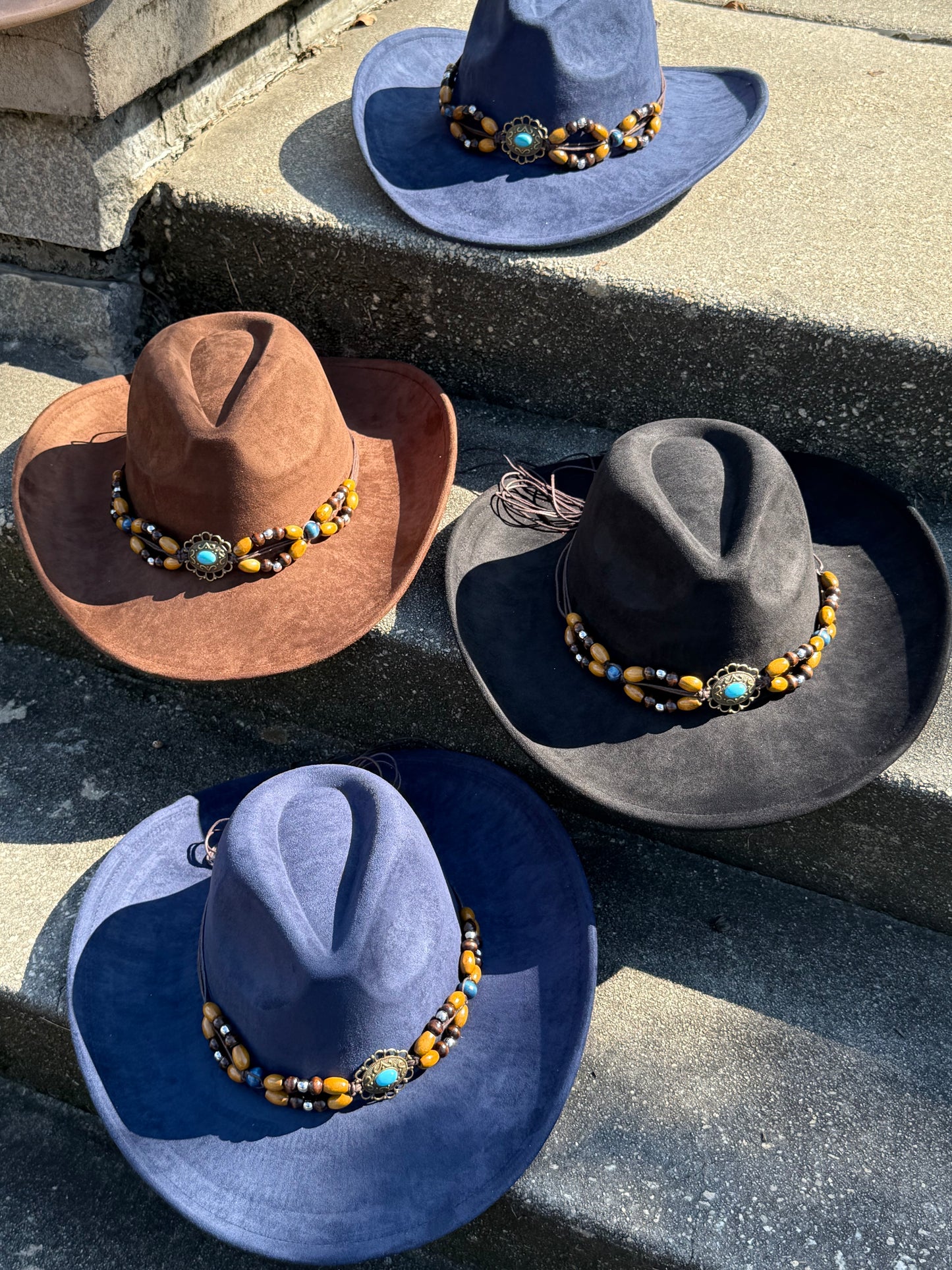 Fallen Suede Cowboy Hat