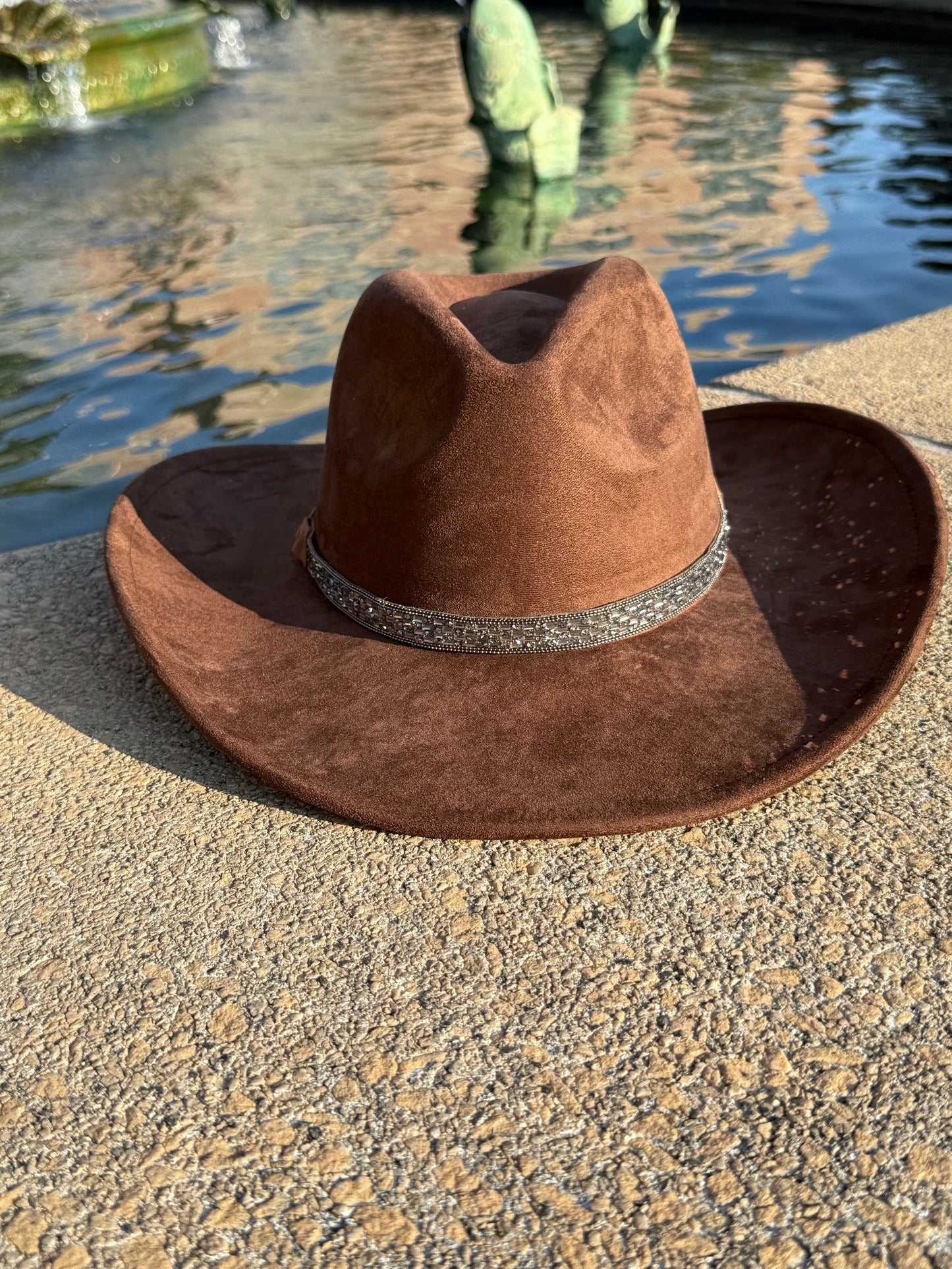 Night Rise Suede Cowboy Hat
