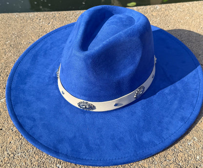 Flare Suede Wide Brim Fedora