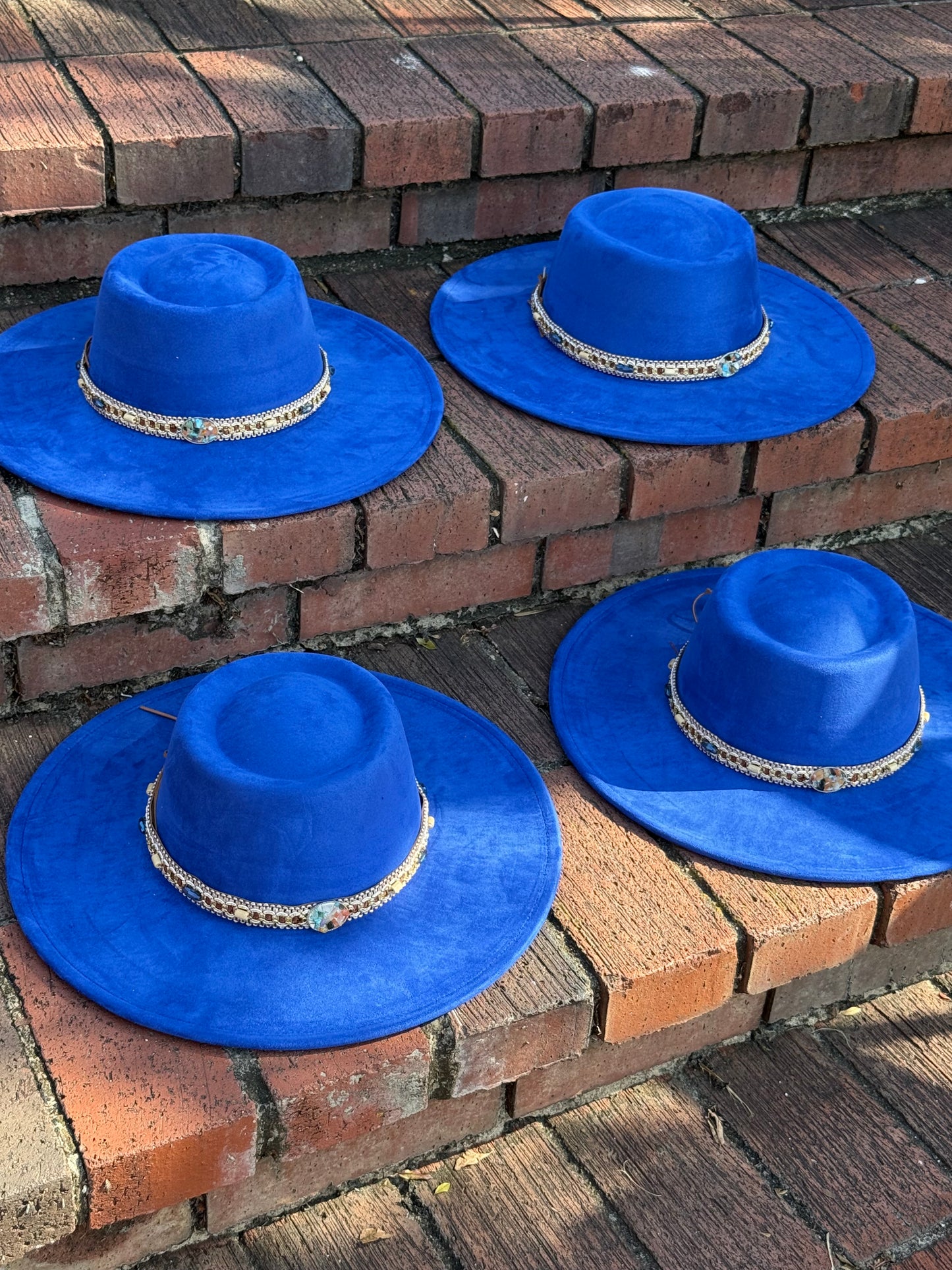 Royal Round Boater Brim Fedora Hat