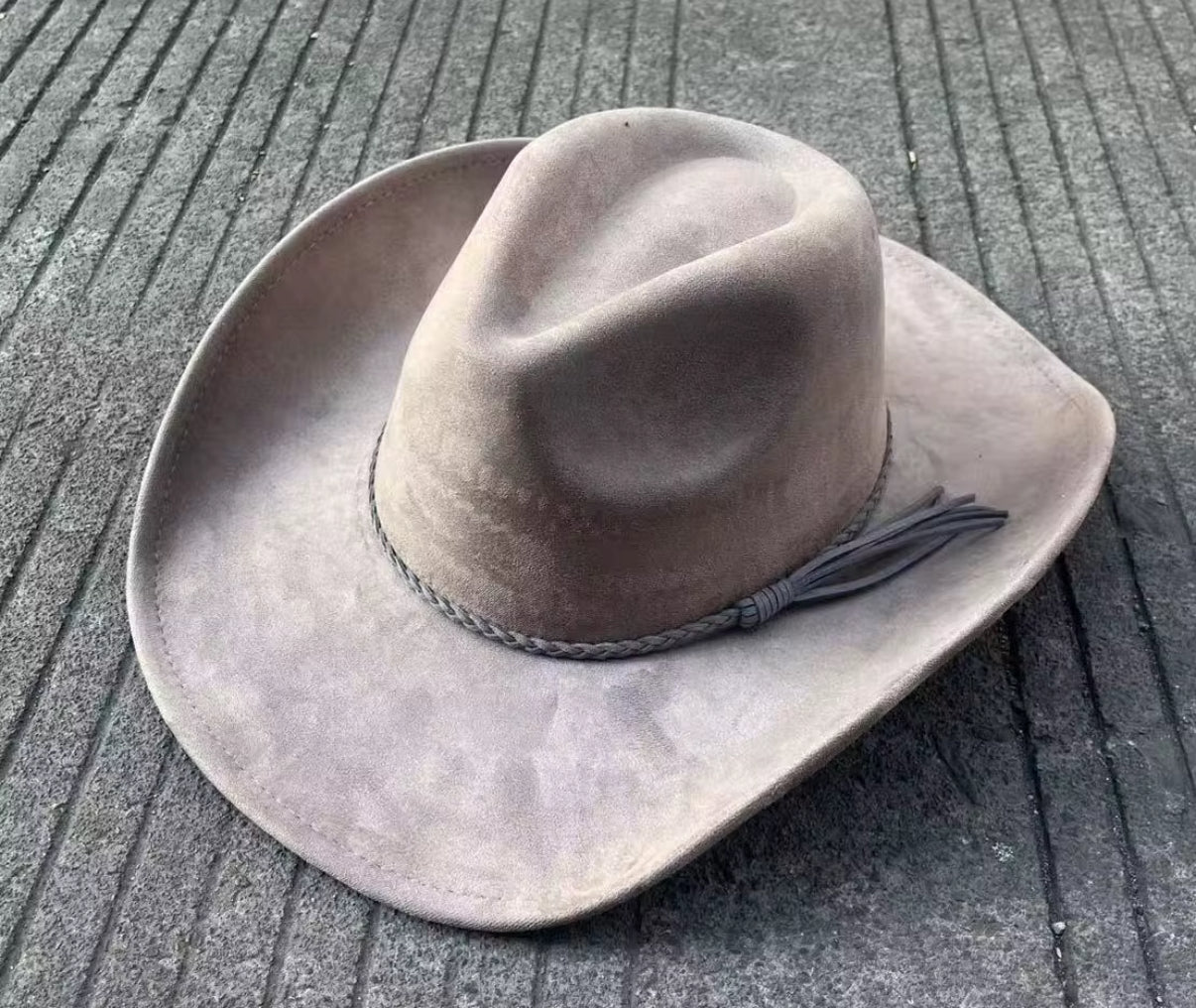 Premium Suede Relaxed Cowboy hat