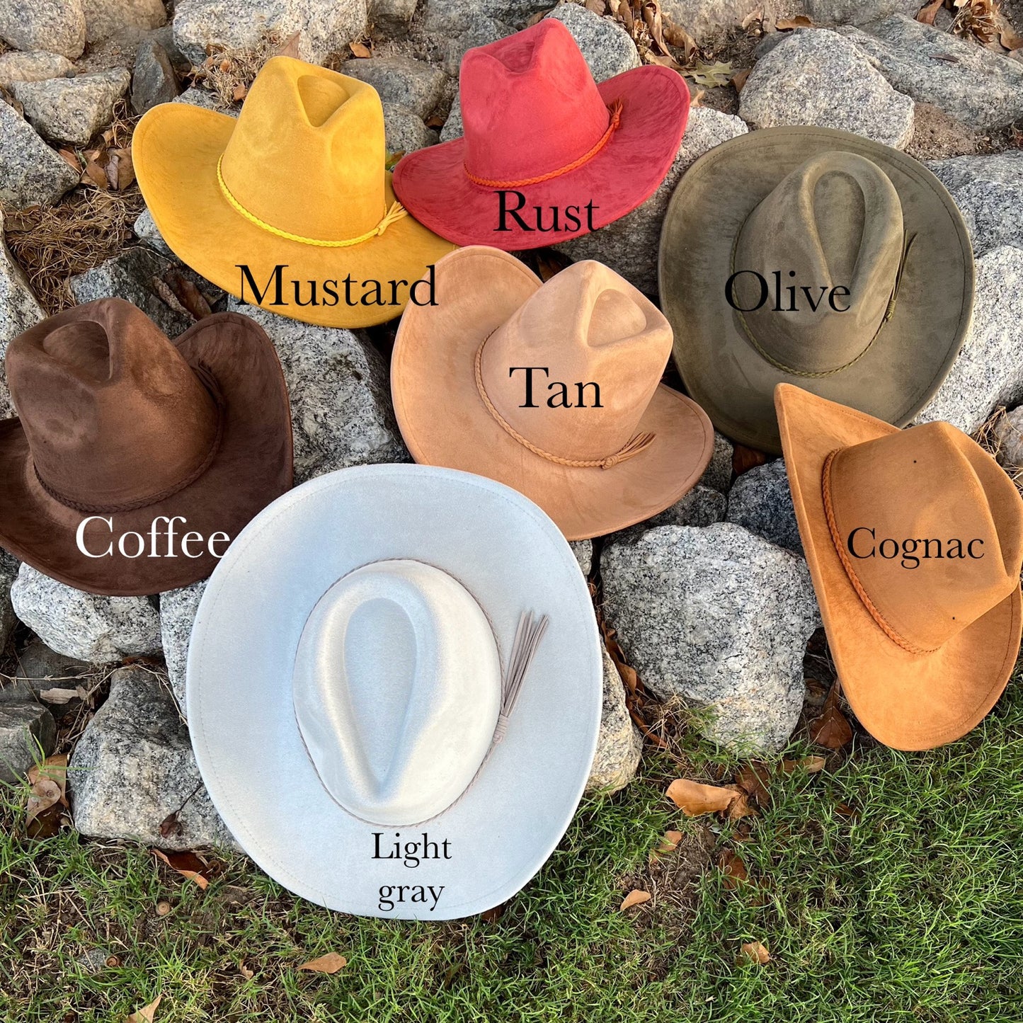 Premium Suede Relaxed Cowboy hat