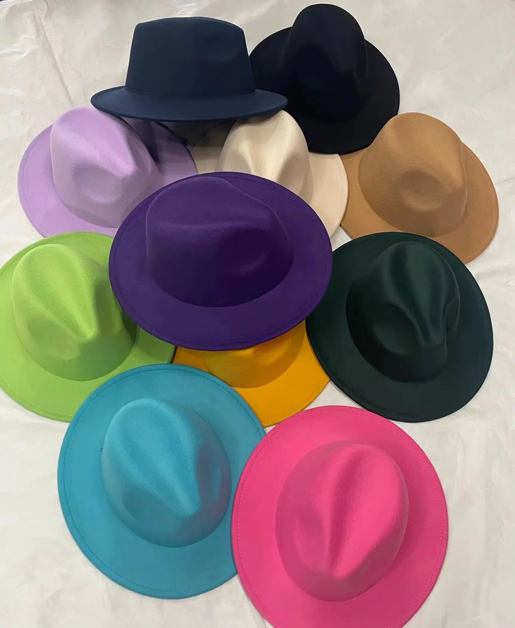 Diamond Fedora Hat, Felt Stiff Brim Hat, Men Hat, Women Wide Brim Hat, Stiff Fedora Hat, Men Wide Brim - Accessorizmee