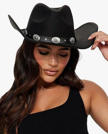 Flare premium Suede Cowboy Hat - Accessorizmee