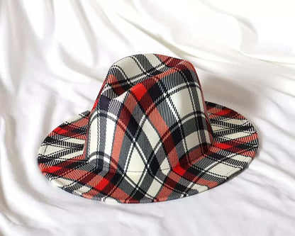 Accessorizmee Back to School Two-Toned Fedora - A chic, custom fedora for a stylish academic look
