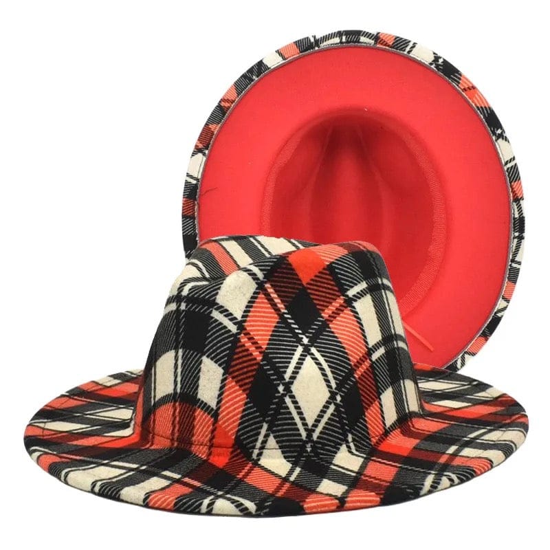 Accessorizmee Back to School Two-Toned Fedora - A chic, custom fedora for a stylish academic look

