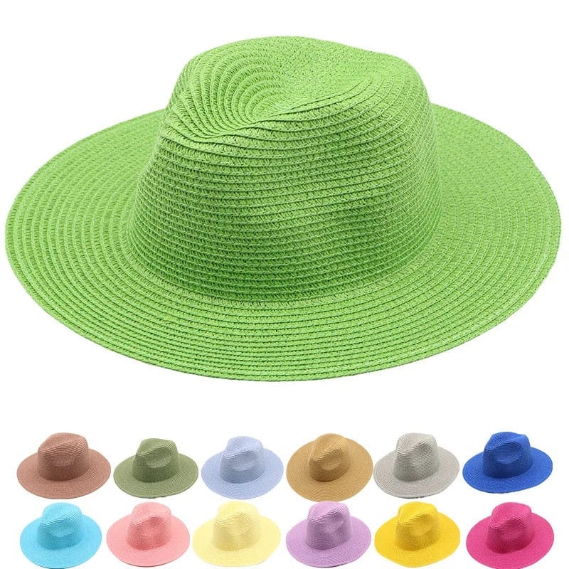 Breathable Straw fedora - Accessorizmee