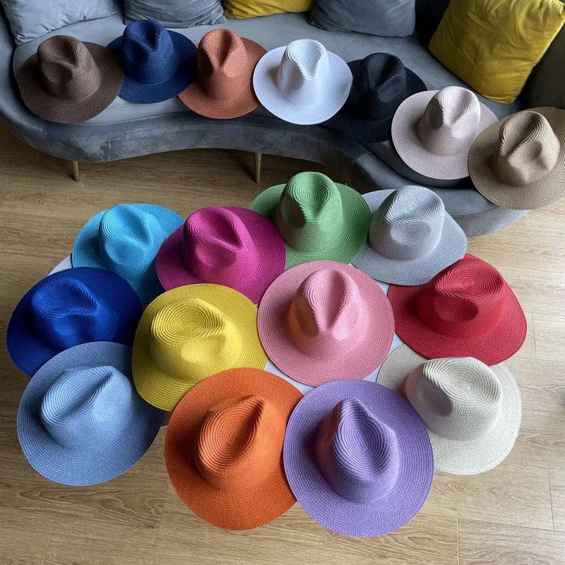 Breathable Straw fedora - Accessorizmee