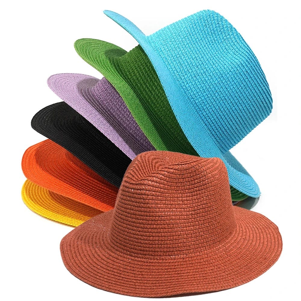 Breathable Straw fedora - Accessorizmee