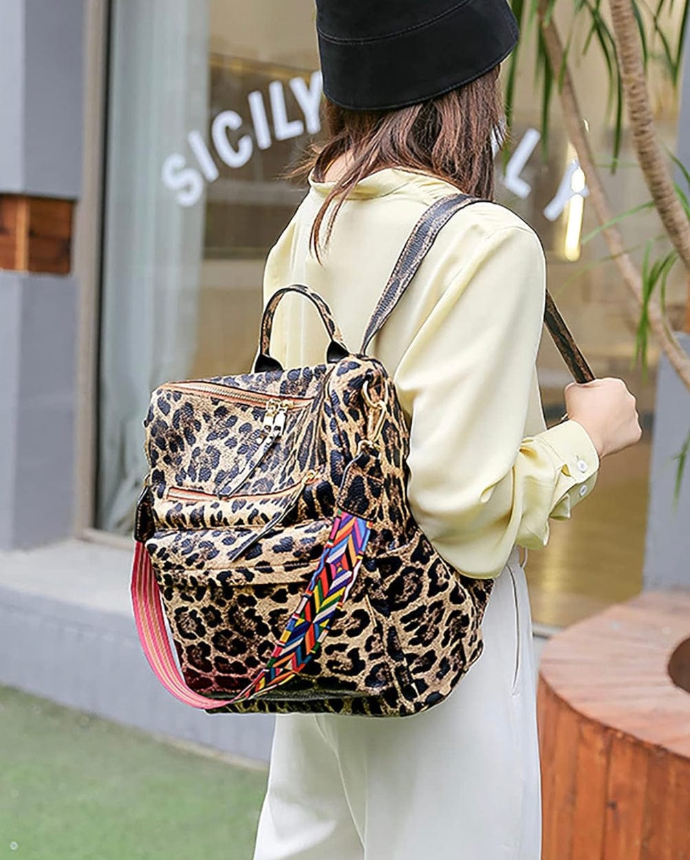 Daybag- Leopard print - Accessorizmee