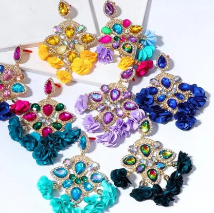 Dazzling Statement earrings - Accessorizmee