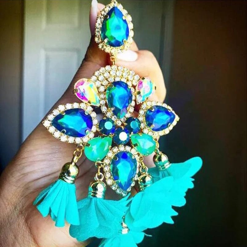Dazzling Statement earrings - Accessorizmee