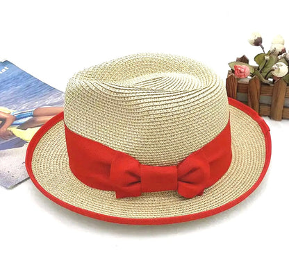 Debonair Straw Fedora - Accessorizmee