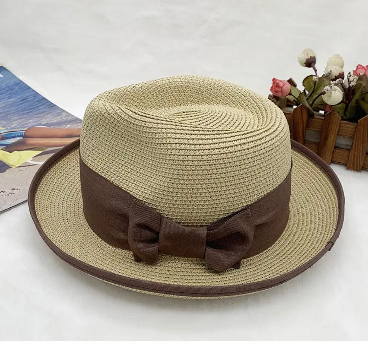 Debonair Straw Fedora - Accessorizmee