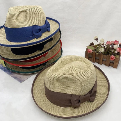 Debonair Straw Fedora - Accessorizmee
