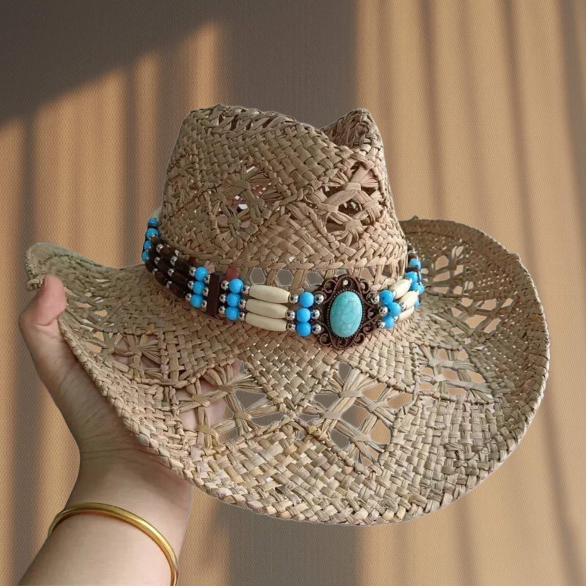 Depths Country Straw hat-khaki - Accessorizmee