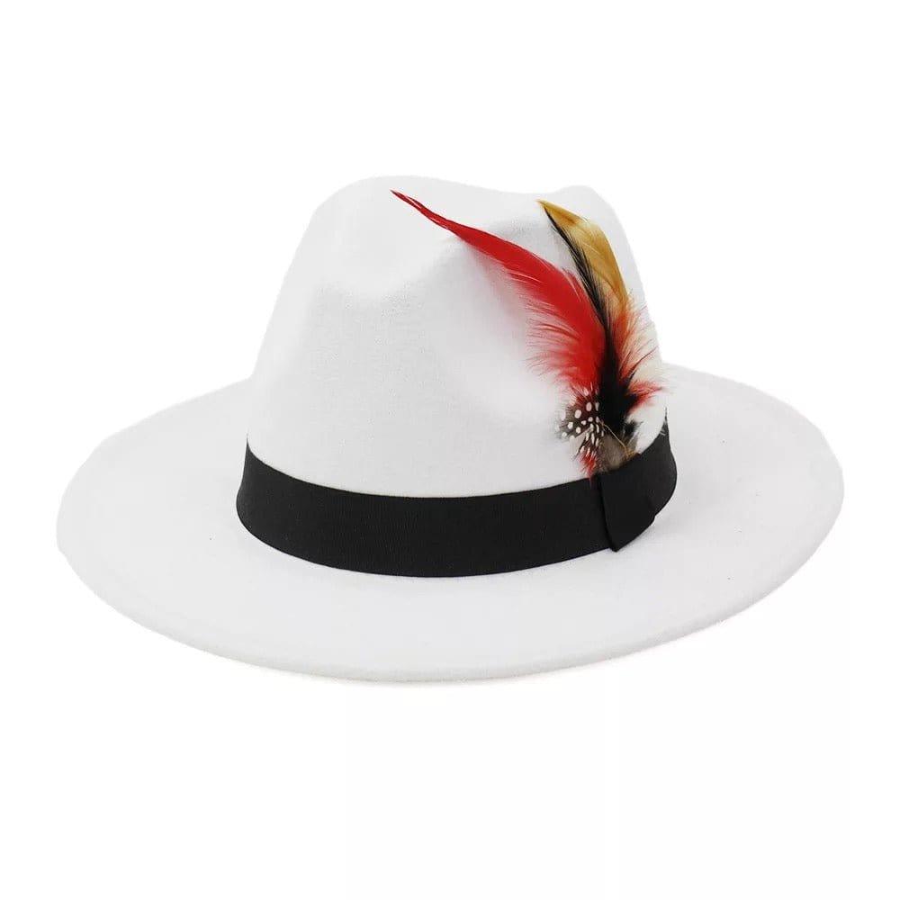 Feathered Fedora - Accessorizmee