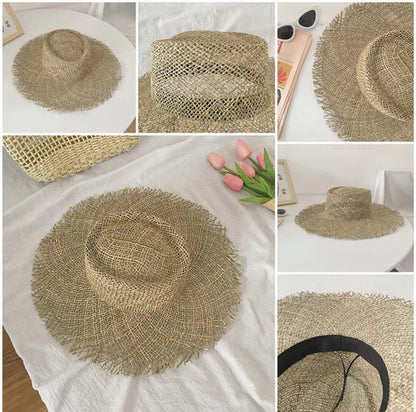 Floored Straw hat-khaki - Accessorizmee