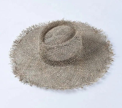 Floored Straw hat-khaki - Accessorizmee