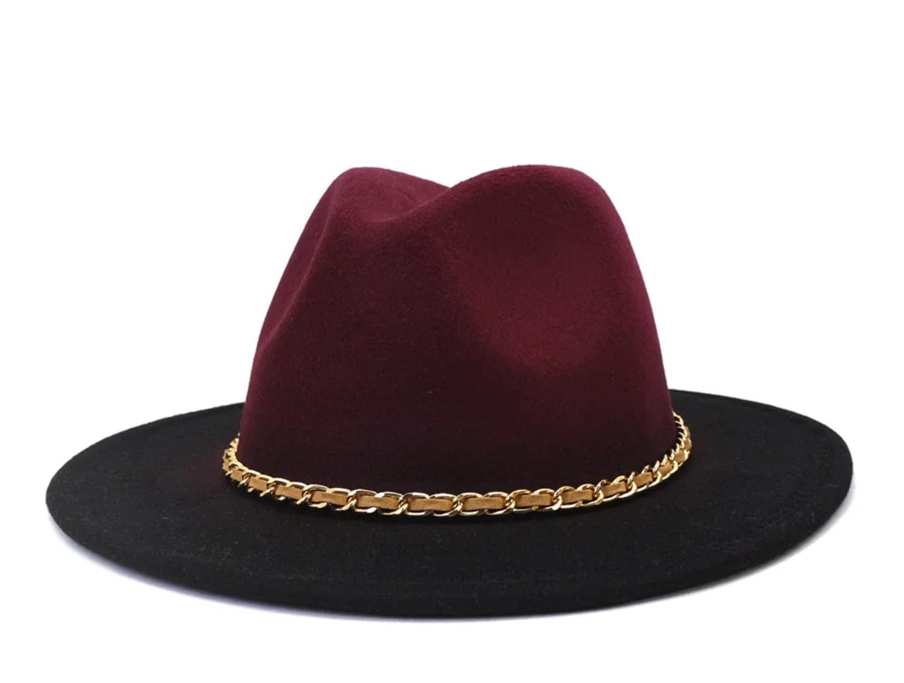 Gradient Fedora with chain - Accessorizmee
