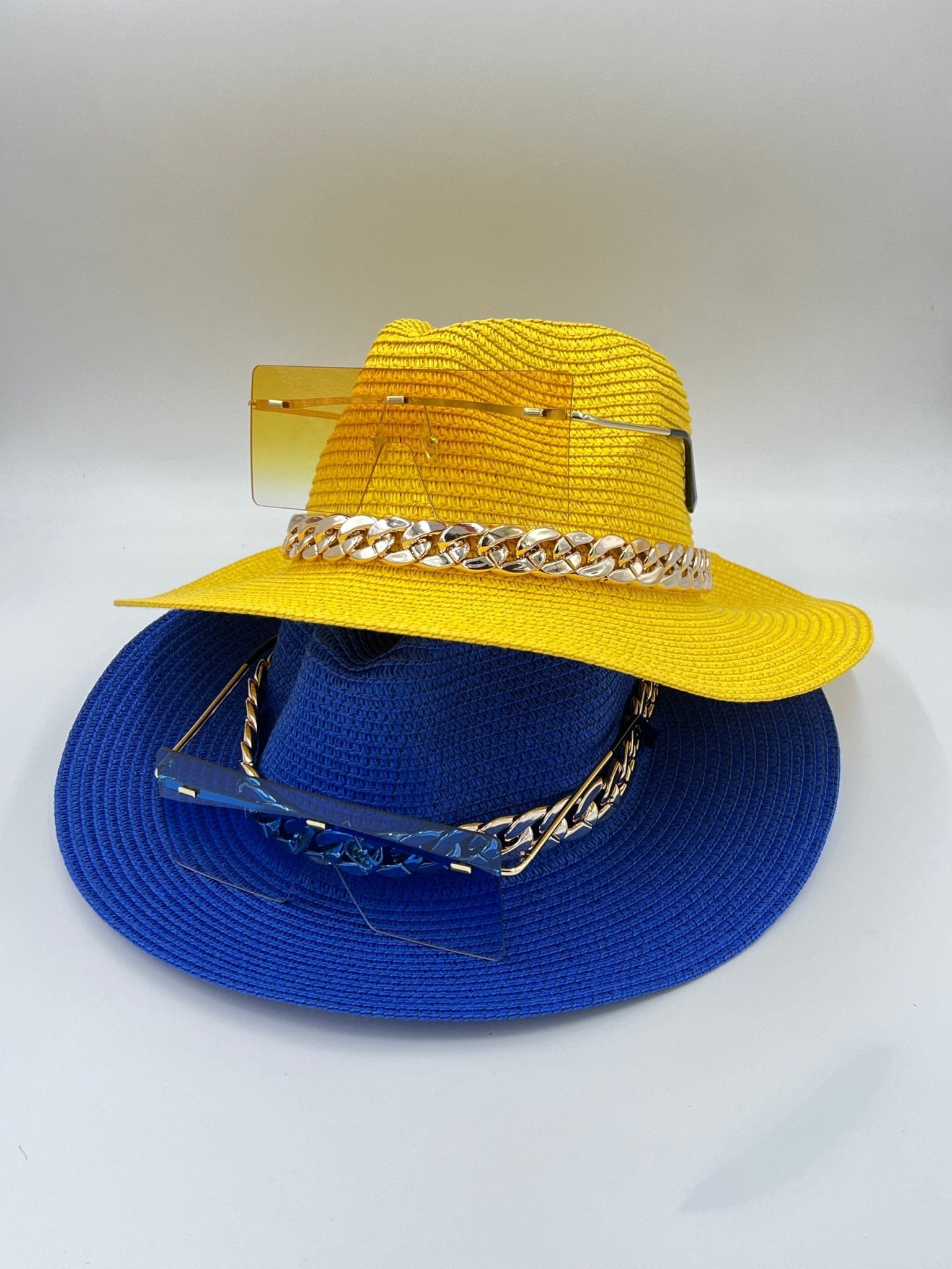 light Weight Straw chain duo - Accessorizmee