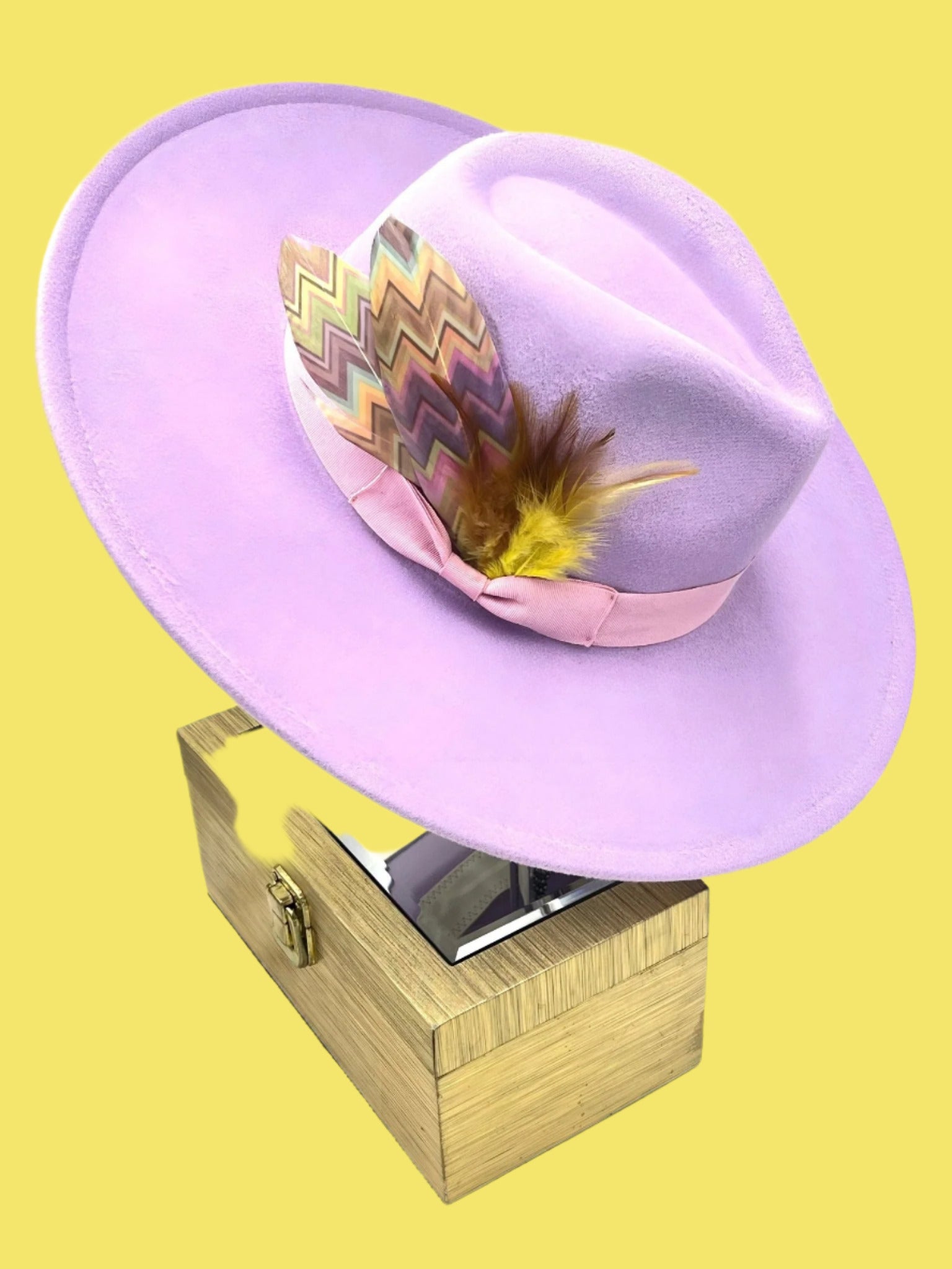 Luxury Bow tie Fedora -Geo - Accessorizmee