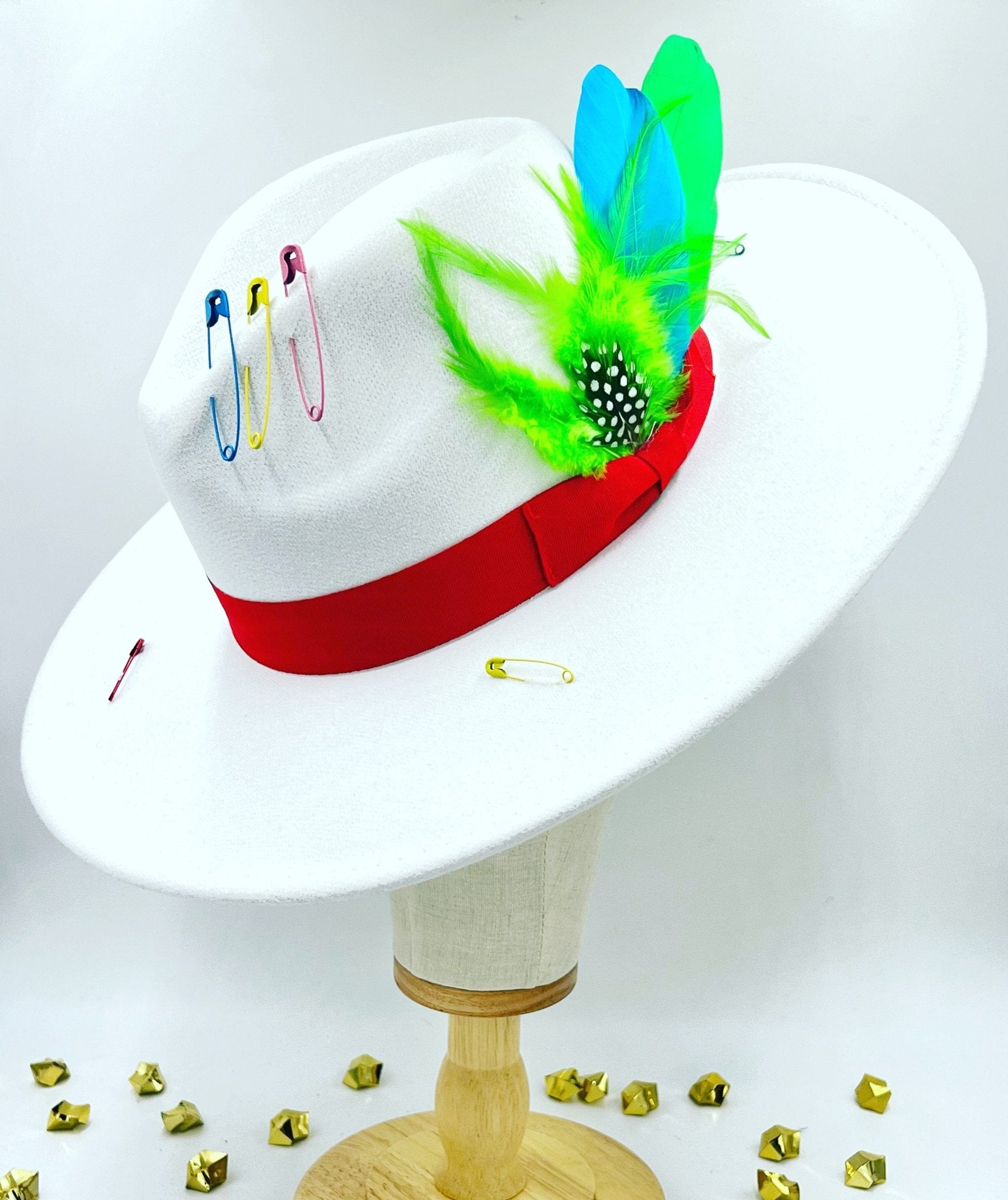 Luxury Bow Tie Fedora -Prism - Accessorizmee