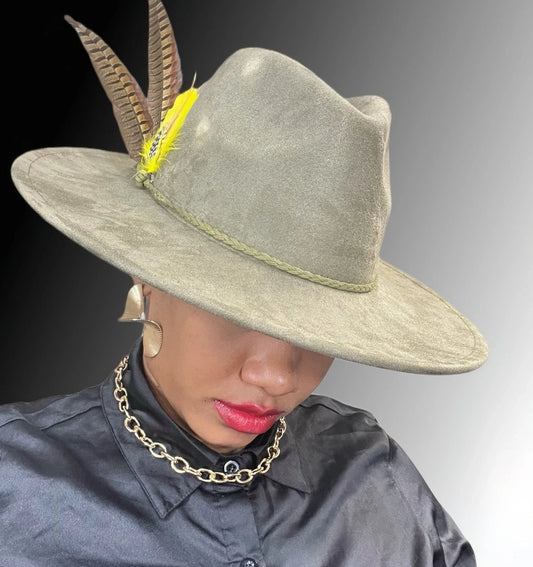 Luxury Fedora Hat -Olivetouch - Accessorizmee
