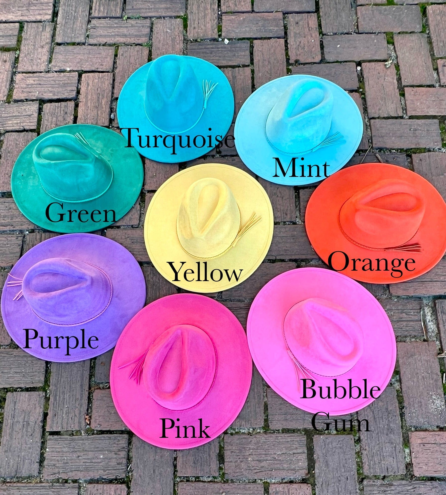 Premium Vegan Tribal Suede Fedora - Accessorizmee