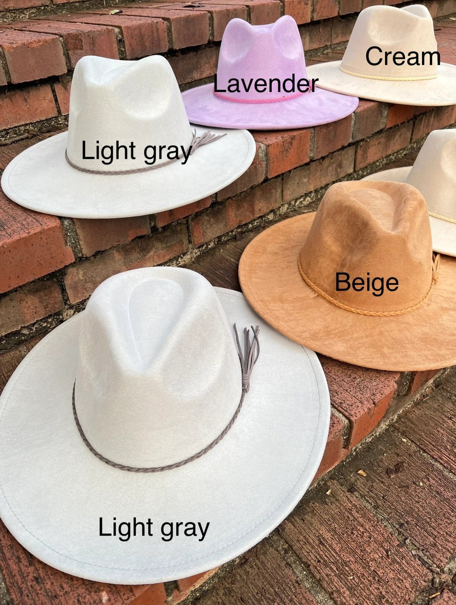 Premium Vegan Tribal Suede Fedora - Accessorizmee
