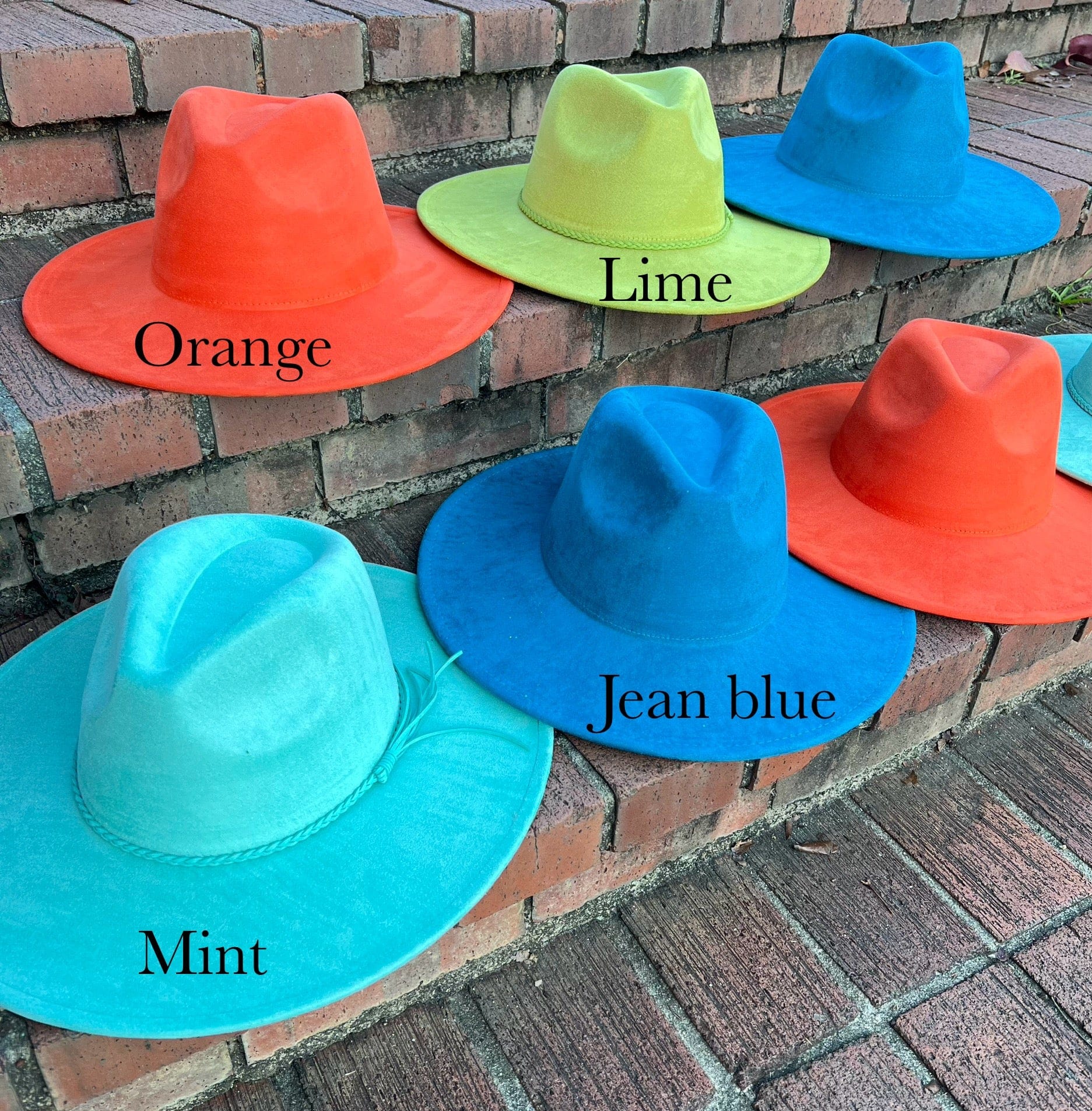 Premium Vegan Tribal Suede Fedora - Accessorizmee