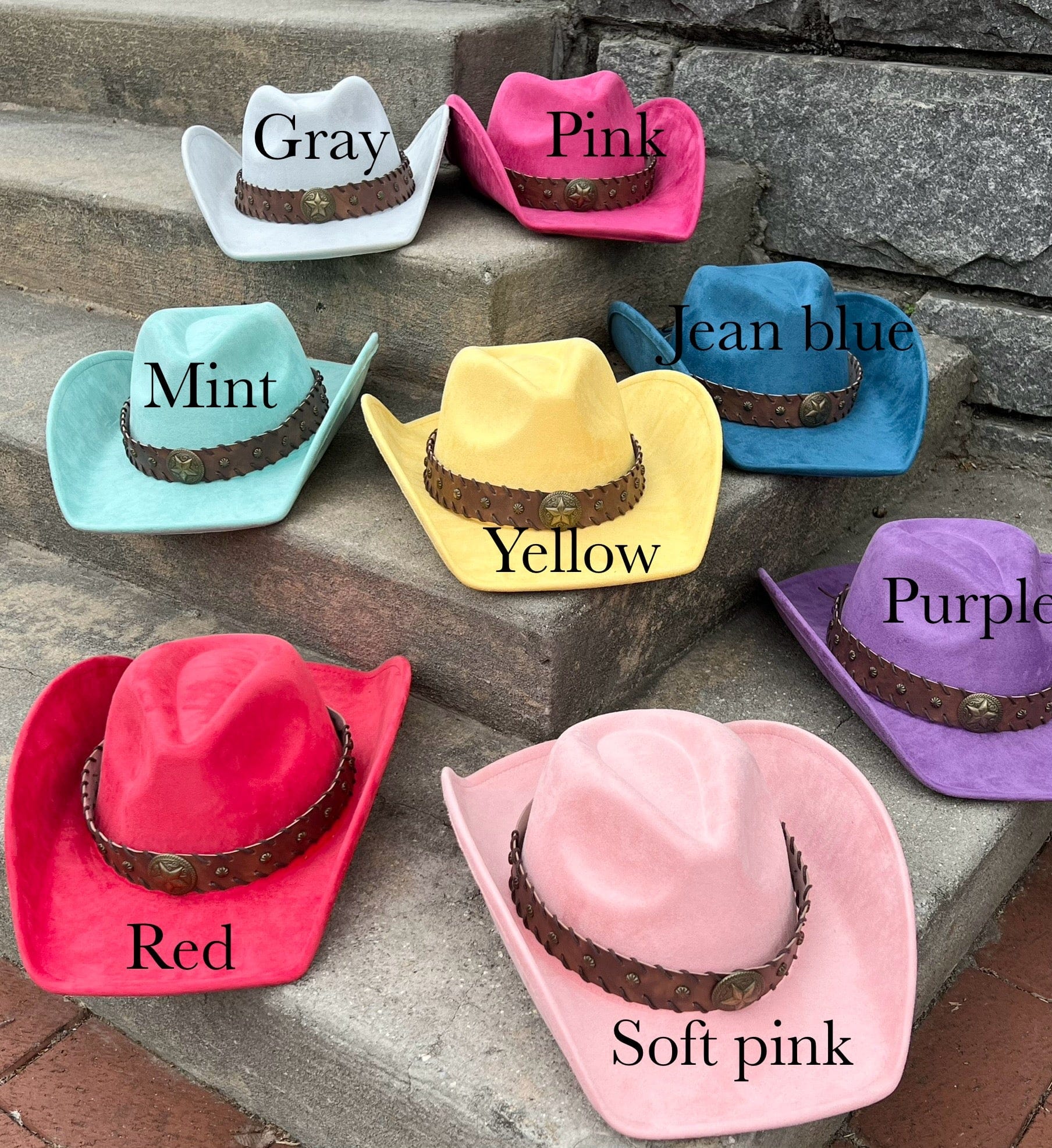 Starlight Suede Cowboy Hat - Accessorizmee